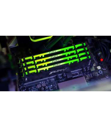 Kingston Technology FURY 16GB 3200MT/s DDR4 CL16 DIMM 1Gx8 Renegade RGB