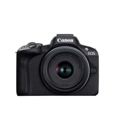 Canon EOS R50, Schwarz + RF-S RFS 18-45mm 1845mm (5811C013)