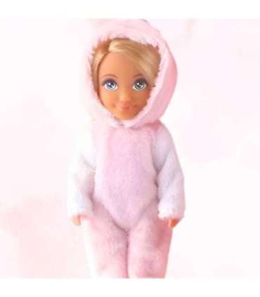 WOOPIE ROYAL Lalki Kombinezony Różowe Króliczki Zestaw 2szt.