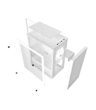 Darkflash M305 computer case without fans (White)