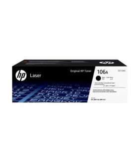HP 106A Black Toner Cartridge, 1000 pages, for HP Laser 107, 135,137