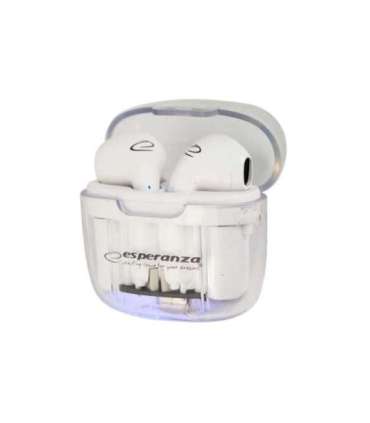 Esperanza EH237W Bluetooth In-Ear Headphone TWS White