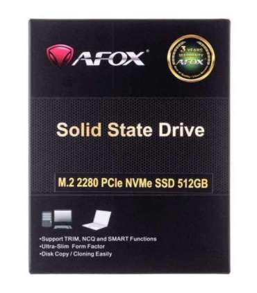 AFOX SSD M.2 PCI-EX4 512GB TLC 1,7 GB/S NVME