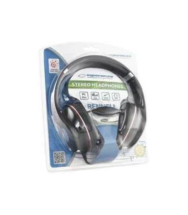 Esperanza EH141K headphones/headset Head-band Black