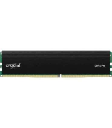 Crucial CP16G4DFRA32A Pro UDIMM, 1x 16GB, DDR4, 3200 Mhz, CL22, 1.2v, Heatsink, Black