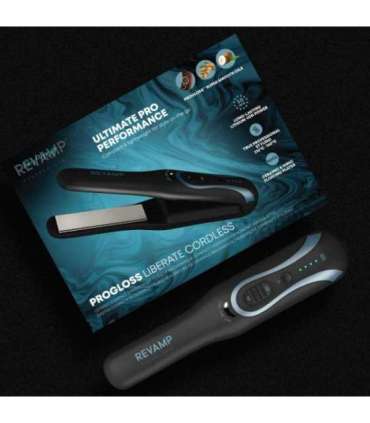Revamp ST-1750-EU2 Liberate Shine Cordless Compact Ceramic Hair Straightener