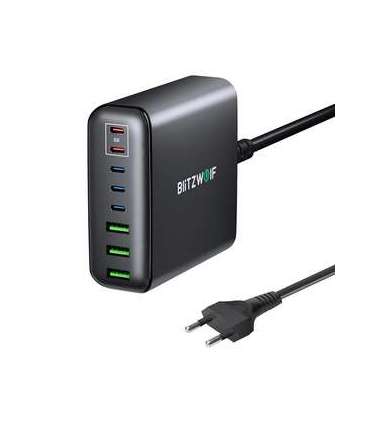 Wall charger Blitzwolf BW-S26 250W (black)
