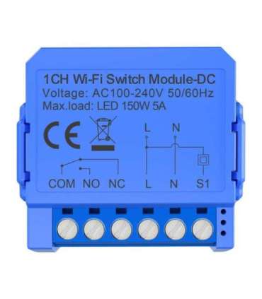 Avatto WSM16-DC32V-1 WiFi Switch 1CH Dry Contact