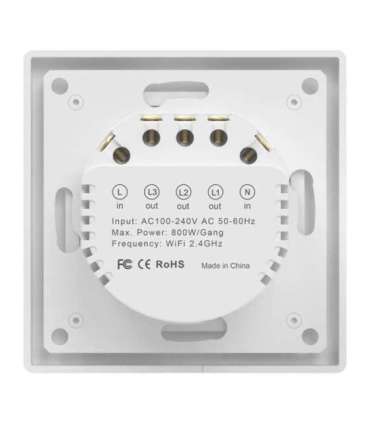 Avatto TS20-EU-W3 WiFi touch light switch