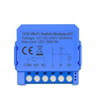 Avatto WSM16-DC-1 WiFi Switch 1CH Dry Contact DC