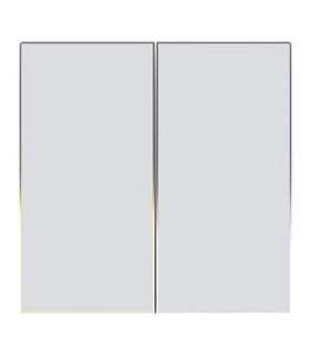 ZigBee Avatto TS60-EU-W2 Touch Light Switch Dual TUYA (white).