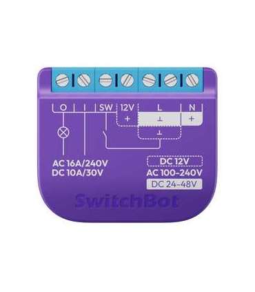 Intelligent SwitchBot Relay Switch 1 with voltage-free contact