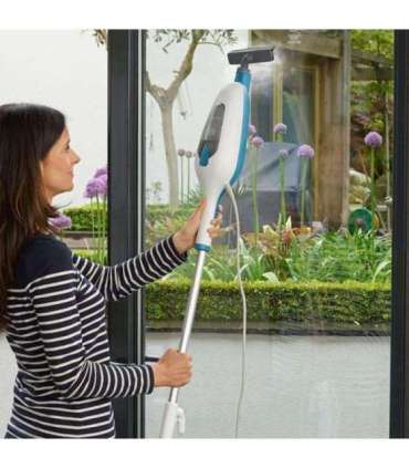 BLACK & DECKER Steam Mop FSMH13E5-QS Corded operating 1300 W White