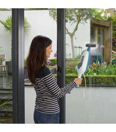 BLACK & DECKER Steam Mop FSMH13E5-QS Corded operating 1300 W White