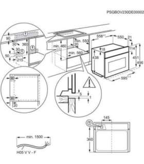 ELECTROLUX LVL8E09Z oven