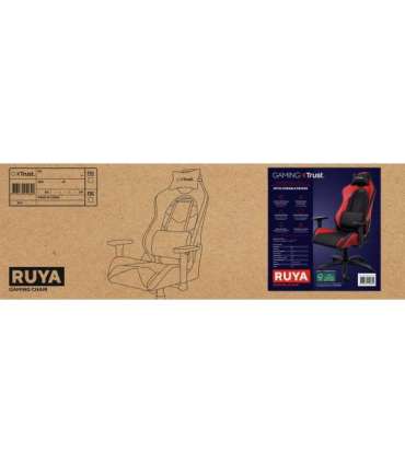 Trust GXT 714 RUYA Universal gaming chair Black, Red
