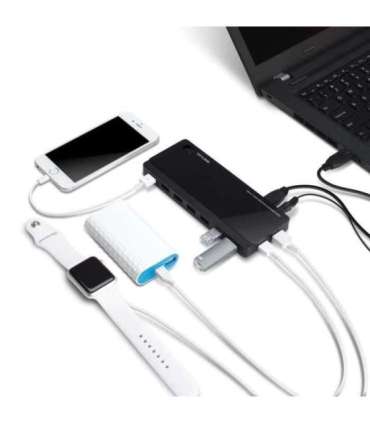 TP-Link UH720 USB 3.2 Gen 1 (3.1 Gen 1) Micro-B 5000 Mbit/s Black