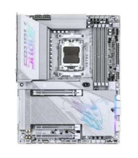 Gigabyte X870E A PRO X ICE AORUS PRO X3D ICE, ATX, AMD AMD5, DDR5, PCIe 5.0, Wi-Fi 7, 5 Gbe, USB 4