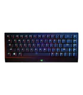  Razer BlackWidow V3 Mini HyperSpeed Gaming keyboard USB+RF Wireless+Bluetooth Yellow Switch, Black