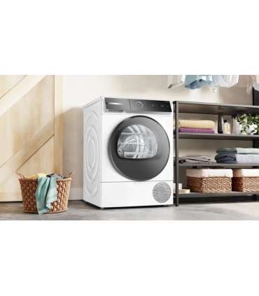 Soojuspumbaga pesukuivati  Bosch WQB246DLSN, 8 seeria, 9 kg