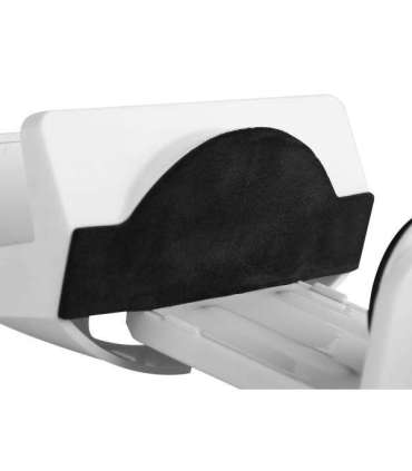 Equip 650806 Clamp-On Power Strip Holder, Power extension holder, White, ABS, Steel, 100 mm, 62 mm