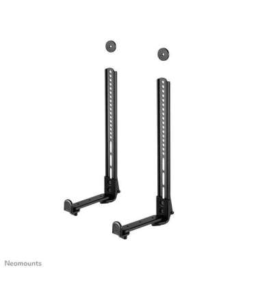 Neomounts AWL29-650BL1 Soundbar VESA Mount, 15 kg, Distance to wall: 7,7 - 21,5 cm