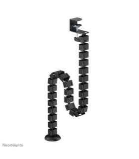 Neomounts ADS06-131BL Cable spine - clamp-on design - universal, Cable guide, Desk, Steel, Black