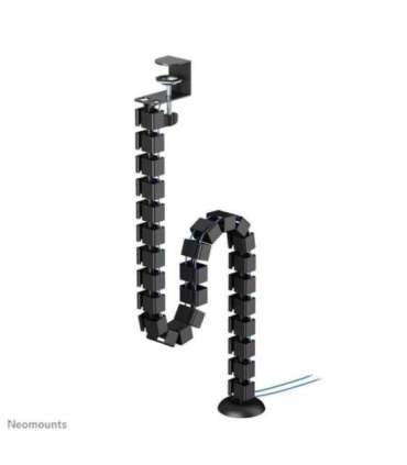 Neomounts ADS06-131BL Cable spine - clamp-on design - universal, Cable guide, Desk, Steel, Black