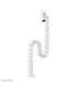 Neomounts ADS06-131WH Cable spine universal cable guide, clamp-on design, Desk, Plastic, White