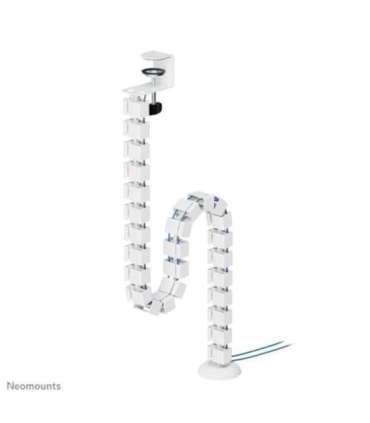 Neomounts ADS06-131WH Cable spine universal cable guide, clamp-on design, Desk, Plastic, White