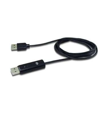 Conceptronic CUSBKMFOSHARE USB 2.0 1.8m, 1.8 m, Black, USB A, USB A, M/M