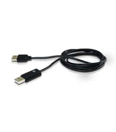 Conceptronic CUSBODDSHARE Optical Drive Sharing Cable USB, 1.8 m, Black, USB A, M/M
