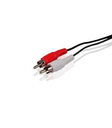 Conceptronic CLCINCH5 RCA Audio Cable, RCA, Male, RCA, Male, 5 m, Black