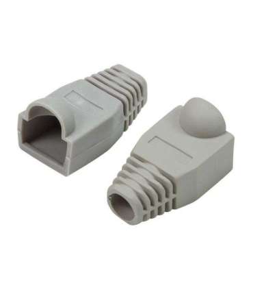 Equip 15117707101 Cable Boot, Cable boot, Grey, RJ45, RoHS, 14.3 mm, 25.8 mm