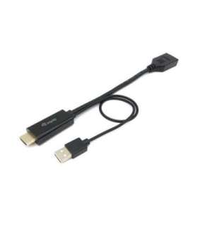 Equip 11903907101 HDMI to DisplayPort Adapter, 0.15 m, HDMI Type A, DisplayPort, M/M, Straight