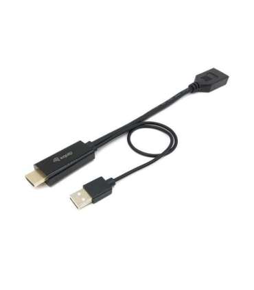 Equip 11903907101 HDMI to DisplayPort Adapter, 0.15 m, HDMI Type A, DisplayPort, M/M, Straight