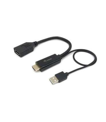 Equip 11903907101 HDMI to DisplayPort Adapter, 0.15 m, HDMI Type A, DisplayPort, M/M, Straight