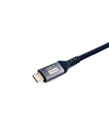 Equip 12838107101 USB 4 Gen 3 Type-C to Type-C Cable, M/M, 1.2 m, 8K/60Hz, 40 Gbps, 240W PD 3.1
