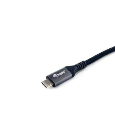 Equip 12838107101 USB 4 Gen 3 Type-C to Type-C Cable, M/M, 1.2 m, 8K/60Hz, 40 Gbps, 240W PD 3.1