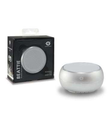 Conceptronic BEATTIE 01S BEATTIE Wireless Speaker, silver, Bluetooth  3.0+HS, 3 W, micro-USB