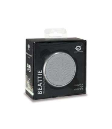 Conceptronic BEATTIE 01S BEATTIE Wireless Speaker, silver, Bluetooth  3.0+HS, 3 W, micro-USB