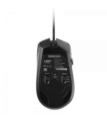 L33T Gaming 160383 Gungnir Gaming Mouse. 8 Buttons, 16.000DPI, Ergonomic, RGB