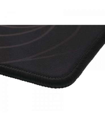 L33T Gaming 160403 Vega XL Gaming mousepad, Fast surface. 444 x 355 x 4 mm, Black