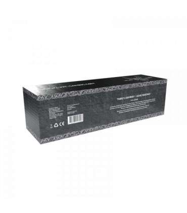 L33T Gaming 160406 Asar Bardagi XXL RGB Gaming mousepad, Fast surface. 920 x 294 x 3 mm, Black