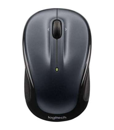 Logitech 910-006812 M325s Wireless Mouse, Ambidextrous, Optical, RF Wireless, 1000 DPI, Black