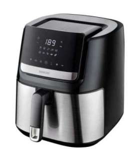 Smart hot air fryer Sencor, black/stainless steel