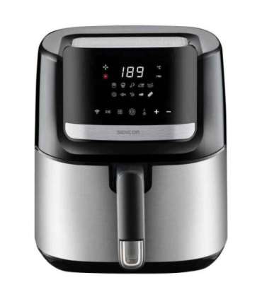 Smart hot air fryer Sencor, black/stainless steel