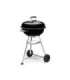 Weber Charcoal Grill Compact Kettle 47 cm black Schwarz (1221004)