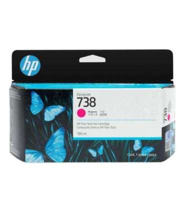 HP Ink No 738 HP738 HP 738 130ml Magenta (498N6A)