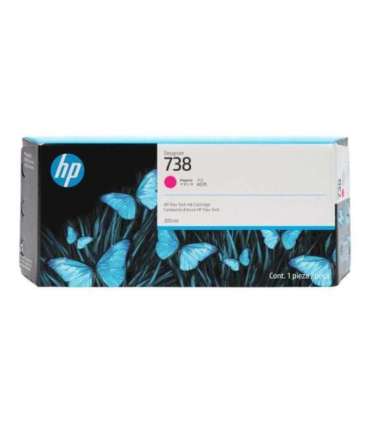HP Ink No 738 HP738 HP 738 300ml Magenta (676M7A)
